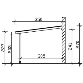 SKANHOLZ Andria 541 x 350 cm eiche hell
