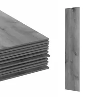 Relaxdays PVC Bodenbelag selbstklebend, 5m2/36 Stück, Holzoptik, Bad, Küche,