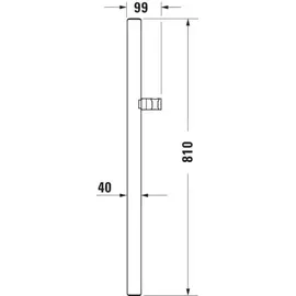 Duravit Brausestange UV0600005005,