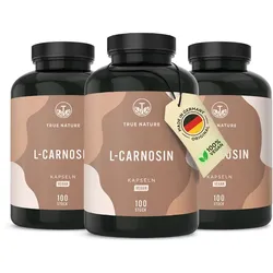 L-Carnosin Kapseln, Veganes Antioxidans, Vegan & Made in DE 300 St