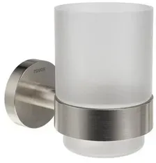 Ravak Kona Glashalter, gebürsteter Edelstahl X07P1296