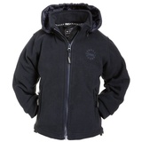 BMS Fleecejacke mit Kapuze und Windstopp Unisex dunkelblau BMS One Size