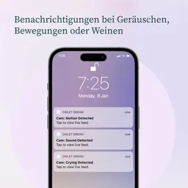 Owlet Dream Sock + Cam 2 - Blau