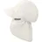 LaLoona baby bedding LaLoona Schirmmütze mit Nackenschutz - Weiß - 50-51