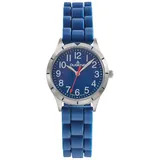 Dugena Quarzuhr Kinder-Armbanduhr Adventure Kidz, Quarzwerk, wasserdicht, 10 bar blau