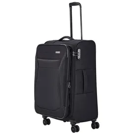 Travelite Chios 4 Rollen Kofferset 3-teilig mit Dehnfalte Koffer & Trolleys Schwarz