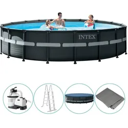 Pool - Intex - Ultra XTR-Rahmen - Pool mit Filterpumpe EINHEITSGRÖSSE