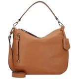 ABRO Adria Handtasche Leder 34 cm braun