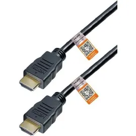 Transmedia HDMI Anschlusskabel HDMI-A Stecker HDMI-A Stecker 100 m Schwarz