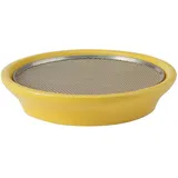Eschenfelder Kresse-Sieb 12cm aus Keramik in Gelb
