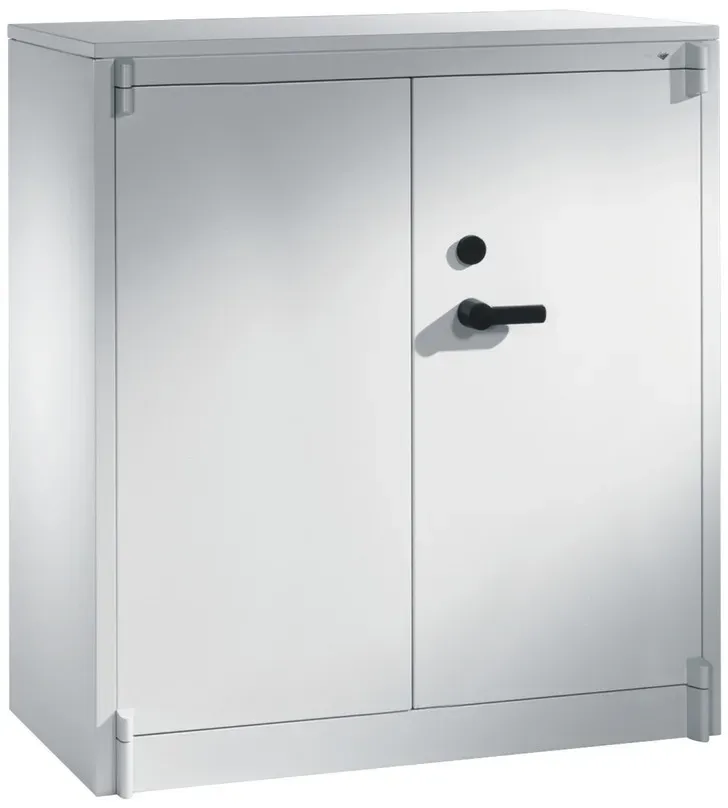 C+P Sicherheits-Flügeltürschrank, 3 OH, HxBxT 1.226 x 1.200 x 500 mm, lichtgrau, lichtgrau, lichtgrau