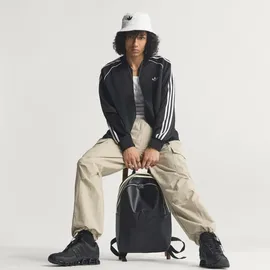 adidas SST ADICOLOR CLASSICS LOOSE TRACK TOP - Black / White - XS