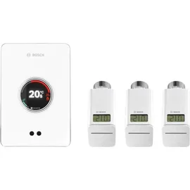 Bosch EasyControl WLAN-Regler Set mit 3 Funk-Thermostaten