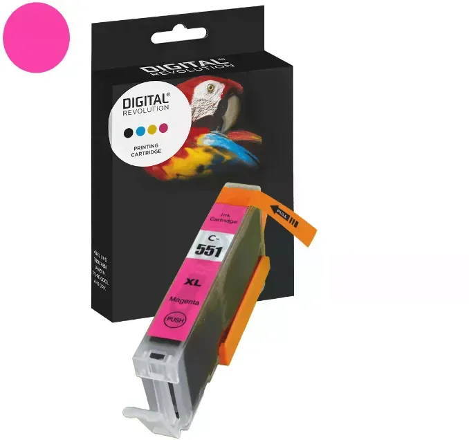 Kompatible Reinigungspatrone für Canon CLI-551M XL magenta