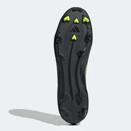 adidas F50 League Laceless FG/MG Core Black / Iron Metallic / Lucid Lemon 44