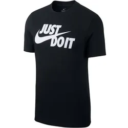 NIKE Herren T-Shirt "JDI", BLACK/WHITE, M