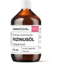wesentlich. Rizinusöl kaltgepresst Öl 500 ml