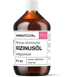 wesentlich. Rizinusöl kaltgepresst Öl 500 ml