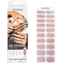 NeoNail Professional NEONAIL Easy On Gel Stickers Nagelaufkleber Verwendung mit einer UV/LED-Lampe Farbton M07 20 St.