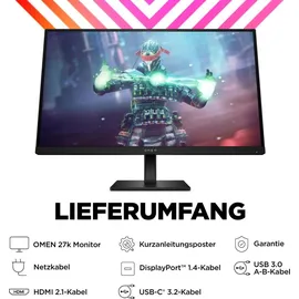 HP OMEN 27k 27" schwarz