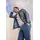 Babista Lederjacke RALMIR blau 50