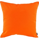 H.O.C.K. Classic Uni, Outdoor geeignet, Kissenhülle mit Füllung, 1 Stück orange