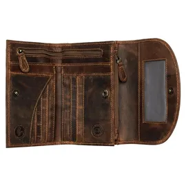 GREENBURRY Vintage Geldbörse Damen braun