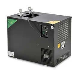 Zapfanlage, Bierzapfanlage AS-110, 2- / 4- / 6-leitig zur Auswahl, Durchlaufkühler, Nasskühler - Untertheke, Green Line, Cooling grinding:2-leitig