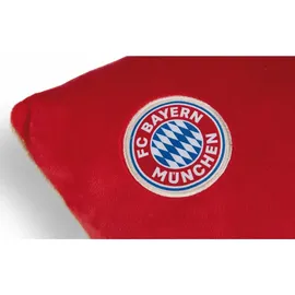 NICI Kissen Fc Bayern München Bär Berni 43x25 - Rot