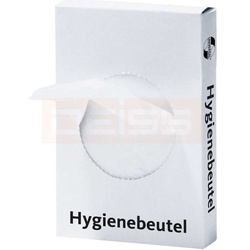 750 St. Hygienebeutel, Nachfüllpack, Beutel PE-HD-Folie