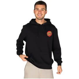 Santa Cruz Classic Dot Chest Hoodie Schwarz M