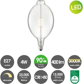 Besselink licht LED-Lampe E27 4 W 3000K dimmbar 1 St.