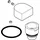 Grohe Umstellknopf 48494 Einhandwannenmischer Hard Graphite