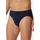 SCHIESSER Minislip unifarben Blau S 3er Pack