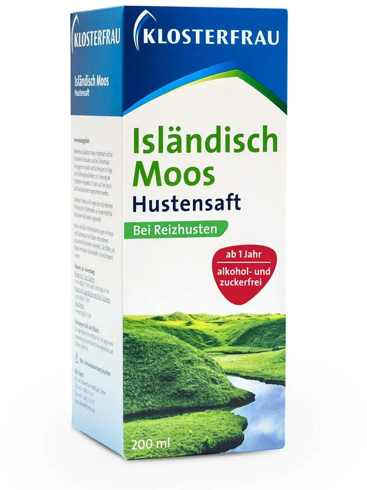 Klosterfrau Isländisch Moos Hustensaft 200 ml 200 ml Hustensaft