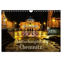 Calvendo Kulturhauptstadt Chemnitz (Wandkalender 2026 DIN A4 quer), CALVENDO