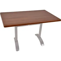 Bistrotisch-Set Bennet 120x80 cm & Tischgestell PAMIR Doppelwangen