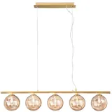 LUCE ambiente Design Honey 5-flg. 100 cm rund gold