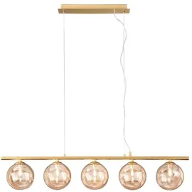 LUCE ambiente Design Honey 5-flg. 100 cm rund gold