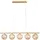 LUCE ambiente Design Honey 5-flg. 100 cm rund gold