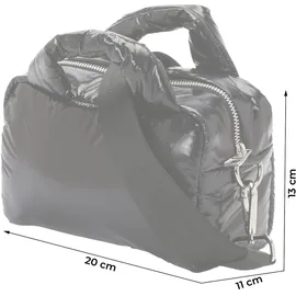 WOUF Glossy Henkeltasche Polyester Black