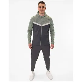Jako Iconic Trainingsjacke mit Kapuze 852 anthra light/mintgrün/soft grey 3XL