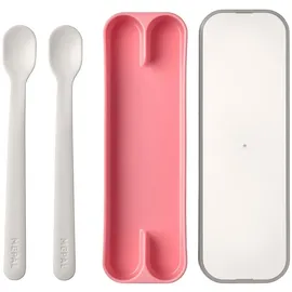 Mepal Fütterlöffel Mio deep pink 2er Set