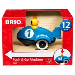BRIO Spiel Push & Go Flugzeug