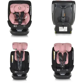Cangaroo i-Size Kindersitz Quill (40-150cm) Gruppe 0/1/2/3, Isofix, 360° drehbar rosa
