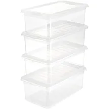 KEEEPER Bea 19,5 x 12 x 33 cm 4-tlg. transparent