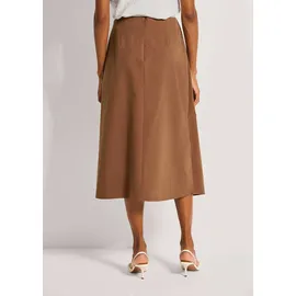 Madeleine Maxirock Damen Wickelrock Braun 48