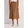 Madeleine Maxirock Damen Wickelrock Braun 48
