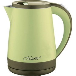 Maestro MR-037-GREEN Elektrischer Wasserkocher  grün 1 2 L, Wasserkocher, Grün
