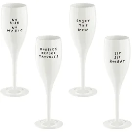 Koziol Champagnerglas 0,1 l 4 St.